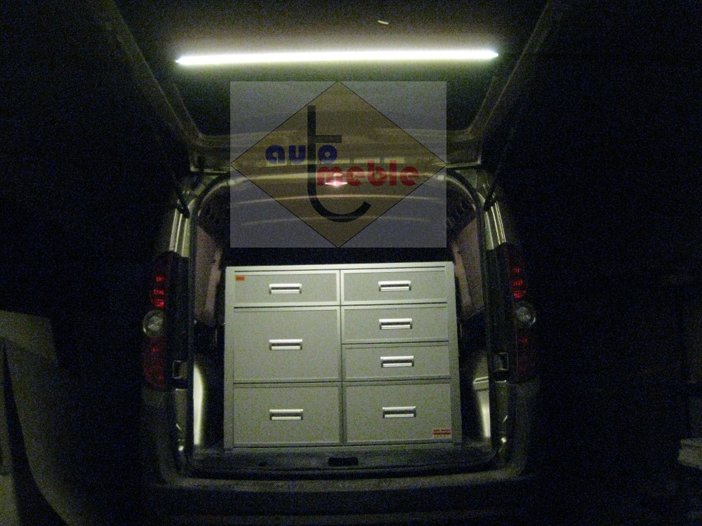 oświetlenie LED umożliwiające prace w nocy